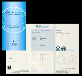 Diamanti da investimento certificati da Hrd